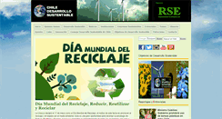 Desktop Screenshot of chiledesarrollosustentable.cl